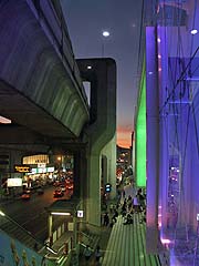 Shopping centers on Sukhumvit