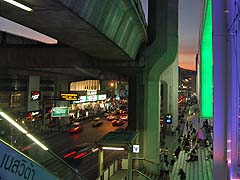 Shopping centers on Sukhumvit