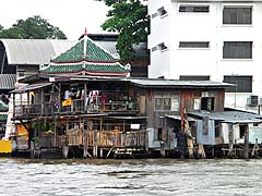 Houses along the Chao Phraya