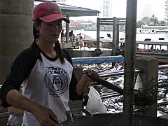 Vendor at Central Pier