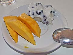 Mango with sweet sticky rice